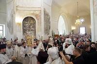 Великое освящение Свято-Духовского храма села Шкинь Коломенского района