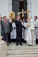 Великое освящение Свято-Духовского храма села Шкинь Коломенского района