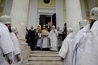 Великое освящение Свято-Духовского храма села Шкинь Коломенского района