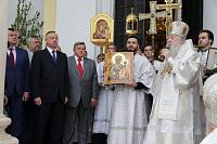 Великое освящение Свято-Духовского храма села Шкинь Коломенского района