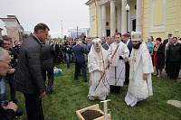 Великое освящение Свято-Духовского храма села Шкинь Коломенского района