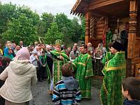 Престольный праздник в деревне Оболдино