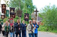 Крестный ход в память Царственных страстотерпцев и новомучеников Церкви Русской в Щелковском благочинии