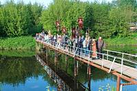 Крестный ход в память Царственных страстотерпцев и новомучеников Церкви Русской в Щелковском благочинии