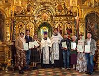 Выпуск Библейско-богословских курсов в Богородицерождественском храме поселке Образцово