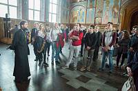 Иностранная делегация в Троицком соборе г. Щелково