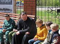 Беседа с&nbsp;воспитанниками кадетского корпуса &laquo;Клязьминский хутор&raquo;