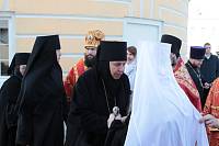 Архиерейское богослужение в&nbsp;день Собора новомучеников и&nbsp;исповедников Коломенских