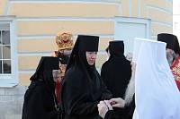 Архиерейское богослужение в&nbsp;день Собора новомучеников и&nbsp;исповедников Коломенских