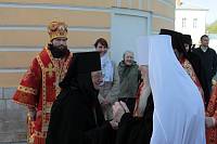 Архиерейское богослужение в&nbsp;день Собора новомучеников и&nbsp;исповедников Коломенских