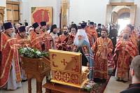 Архиерейское богослужение в&nbsp;день Собора новомучеников и&nbsp;исповедников Коломенских