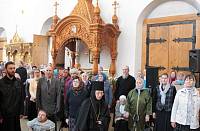 Архиерейское богослужение в&nbsp;день Собора новомучеников и&nbsp;исповедников Коломенских