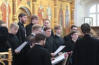 Архиерейское богослужение в&nbsp;день Собора новомучеников и&nbsp;исповедников Коломенских