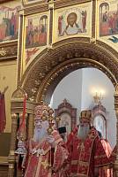 Архиерейское богослужение в&nbsp;день Собора новомучеников и&nbsp;исповедников Коломенских