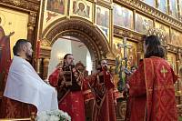 Архиерейское богослужение в&nbsp;день Собора новомучеников и&nbsp;исповедников Коломенских