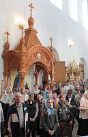 Архиерейское богослужение в&nbsp;день Собора новомучеников и&nbsp;исповедников Коломенских