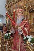 Архиерейское богослужение в&nbsp;день Собора новомучеников и&nbsp;исповедников Коломенских