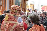 Архиерейское богослужение в&nbsp;день Собора новомучеников и&nbsp;исповедников Коломенских