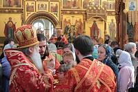 Архиерейское богослужение в&nbsp;день Собора новомучеников и&nbsp;исповедников Коломенских