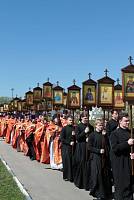 Архиерейское богослужение в&nbsp;день Собора новомучеников и&nbsp;исповедников Коломенских
