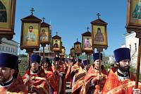 Архиерейское богослужение в&nbsp;день Собора новомучеников и&nbsp;исповедников Коломенских