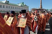 Архиерейское богослужение в&nbsp;день Собора новомучеников и&nbsp;исповедников Коломенских