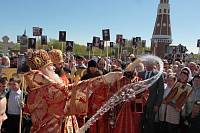 Архиерейское богослужение в&nbsp;день Собора новомучеников и&nbsp;исповедников Коломенских