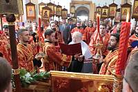 Архиерейское богослужение в&nbsp;день Собора новомучеников и&nbsp;исповедников Коломенских