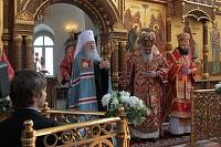 Архиерейское богослужение в&nbsp;день Собора новомучеников и&nbsp;исповедников Коломенских