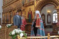 Архиерейское богослужение в&nbsp;день Собора новомучеников и&nbsp;исповедников Коломенских