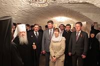 Архиерейское богослужение в&nbsp;день Собора новомучеников и&nbsp;исповедников Коломенских