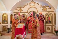 Литургия в храме благоверного князя Александра Невского в пансионате «Ногинский»