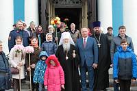 Пасхальный визит митрополита Ювеналия в&nbsp;Богородское благочиние