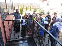 Воспитанники Орехово-Зуевского кадетского казачьего корпуса «Клязьминский хутор» в Георгиевском храме