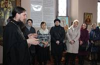 Занятие с преподавателями духовных дисциплин в храме Новомучеников Орехово-Зуевских