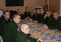 Беседа с военнослужащими в Александро-Невском храме г. Ногинск-9