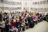 Открытие районной выставки-конкурса детского рисунка «Вифлеемская звезда» в Щелково