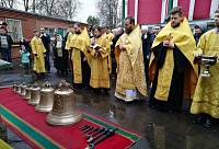 Обновление звонницы в Богородицерождественском храме г. Балашихи