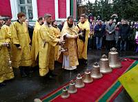 Обновление звонницы в Богородицерождественском храме г. Балашихи