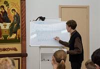Открытый урок по церковнославянскому языку в храме Новомучеников и исповедников Церкви Русской г. Балашихи