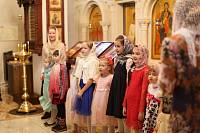 Встреча с ветеранами и военнослужащими в храме блаженной Матроны Московской г. Ногинска