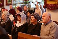 Встреча с ветеранами и военнослужащими в храме блаженной Матроны Московской г. Ногинска