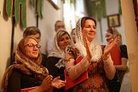 Встреча с ветеранами и военнослужащими в храме блаженной Матроны Московской г. Ногинска