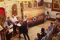 Встреча с ветеранами и военнослужащими в храме блаженной Матроны Московской г. Ногинска