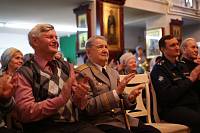 Встреча с ветеранами и военнослужащими в храме блаженной Матроны Московской г. Ногинска