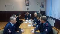 Совещание в районном управлении ГИБДД