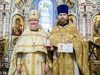 Вручение Патриарших наград в Троицком соборе г. Щелково