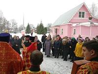 День памяти священномученика Александра Сахарова в Казанском храме села Петровское