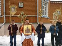 День памяти священномученика Александра Сахарова в Казанском храме села Петровское