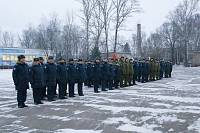 Начало зимнего периода обучения в войсковой части №93810